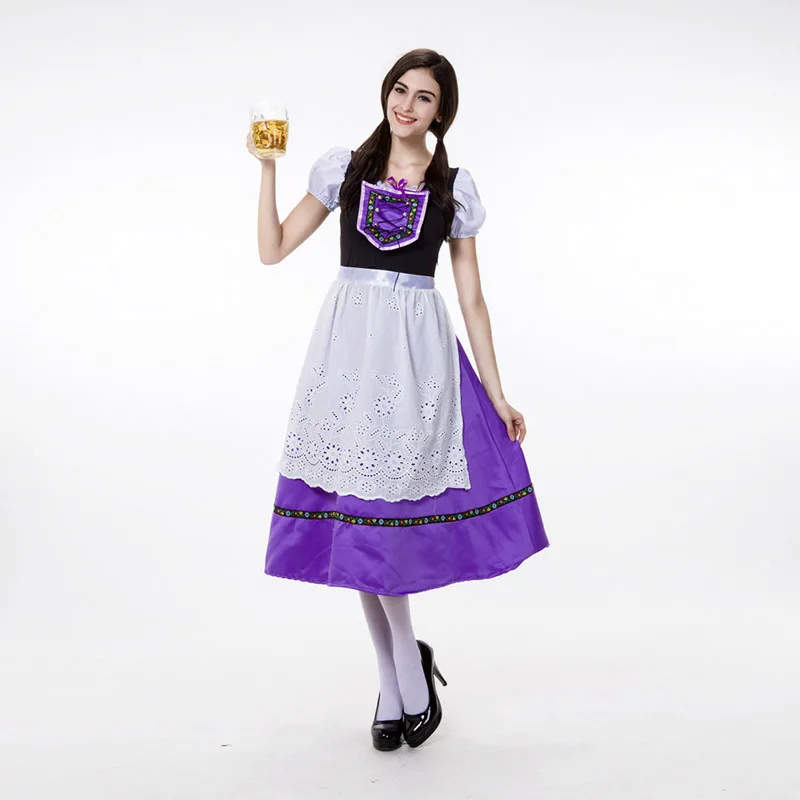 VASHEJIANG Most Popular Women's Oktoberfest Costume Fancy Dress German Bavarian Maid Costume Uniform Carnival Beer Girl Uniform
VASHEJIANG Most Popular Women's Oktoberfest Costume Fancy Dress German Bavarian Maid Costume Uniform Carnival Beer Girl Uniform