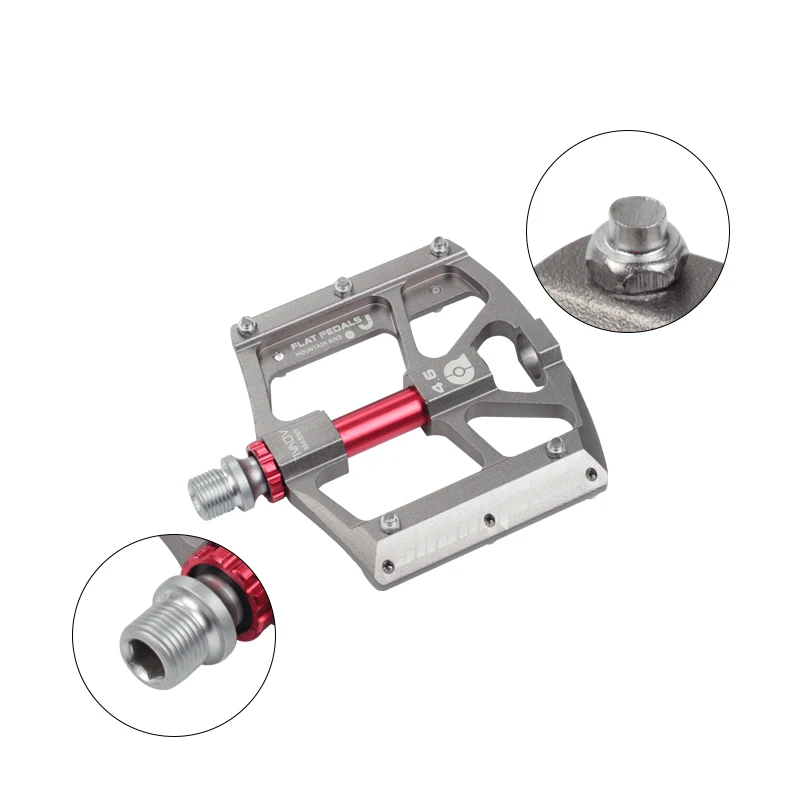 BIKEIN Cycling Mountian Bike 3 Sealed Bearing Pedals Anti-slip Wide Pedals MTB Bicycle Flat Platform Pedal Bike Accessories 345g
BIKEIN Cycling Mountian Bike 3 Sealed Bearing Pedals Anti-slip Wide Pedals MTB Bicycle Flat Platform Pedal Bike Accessories 345g