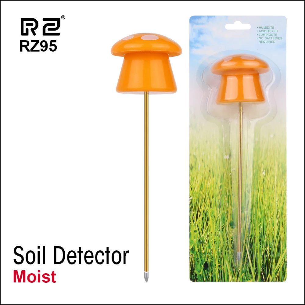 RZ Mini Soil PH Moisture Humidity Measuring PH Meter Soil Moisture Monitor Hygrometer Gardening Plant Farming Moisture Tester
RZ Mini Soil PH Moisture Humidity Measuring PH Meter Soil Moisture Monitor Hygrometer Gardening Plant Farming Moisture Tester