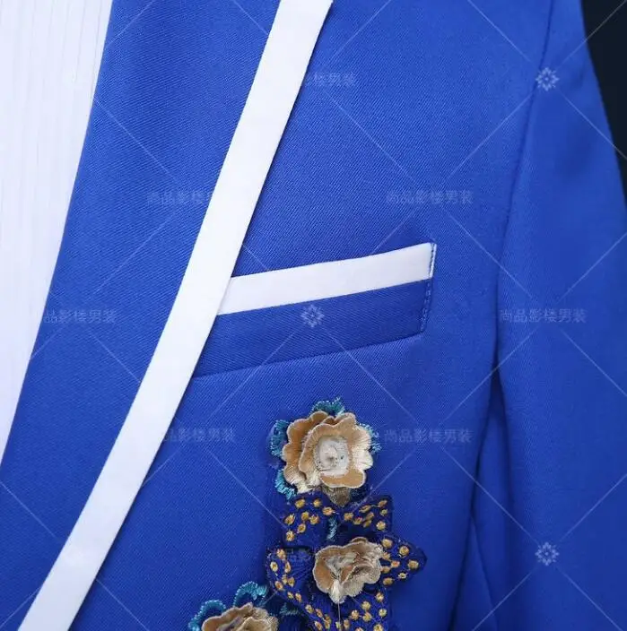 men suits designs masculino homme terno stage costumes for singers men flowers blazer dance clothes jacket formal dress punk
men suits designs masculino homme terno stage costumes for singers men flowers blazer dance clothes jacket formal dress punk