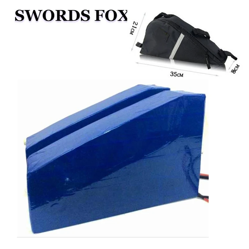 Литий-ионный аккумулятор для электровелосипеда SWORDS FOX, 48 В, 15 Ач, треугольной формы, для двигателя 100-750 Вт, для горного велосипеда
Литий-ионный аккумулятор для электровелосипеда SWORDS FOX, 48 В, 15 Ач, треугольной формы, для двигателя 100-750 Вт, для горного велосипеда
