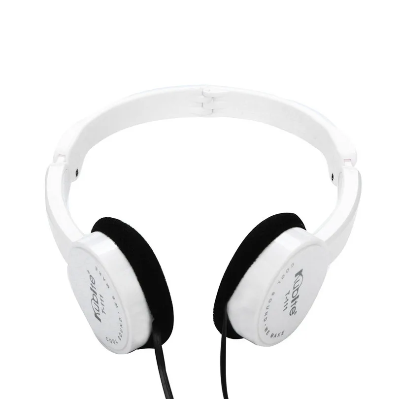 Kubite Kids Wired Big Headphones On Ear Foldable Stereo 3.5mm Headset For Earphone 5 colors Boys and girls A30 | Электроника