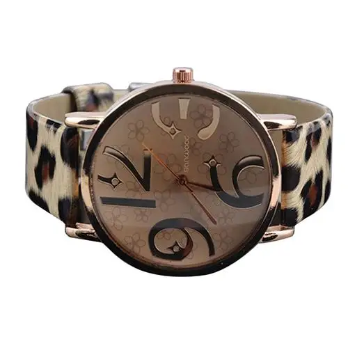 Women's Casual Flower Big Numbers Dial Faux Leather Strap Quartz Wrist Watch Bracelet
Women's Casual Flower Big Numbers Dial Faux Leather Strap Quartz Wrist Watch Bracelet