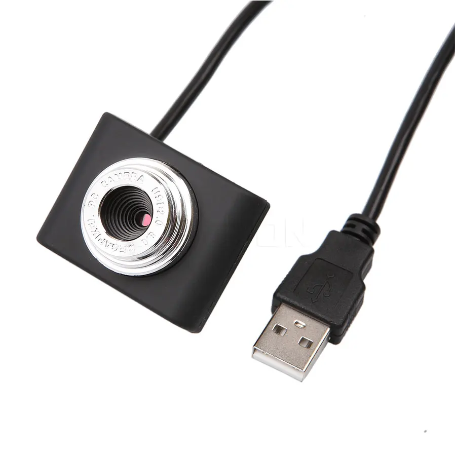 kebidu Mini USB 2.0 30M Webcam Camera Web Cam 30 Mega Pixel Black Color For Skype Computer PC Laptop |