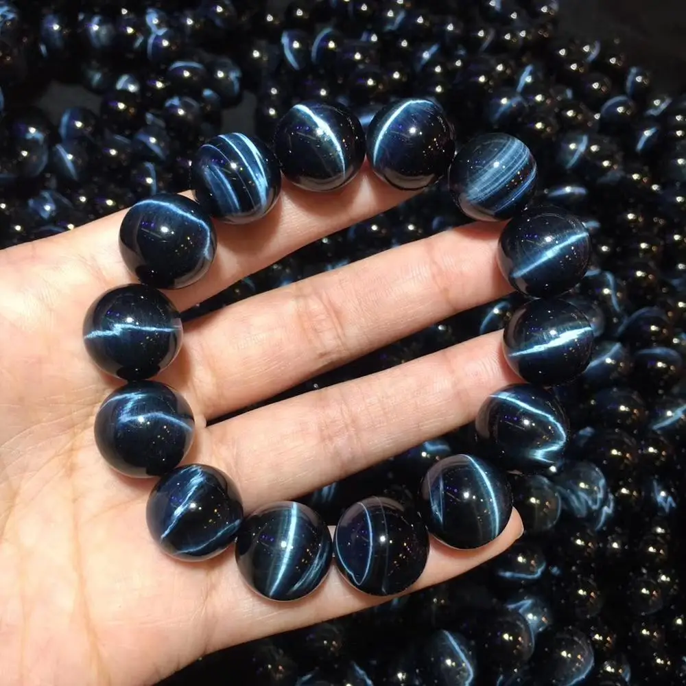 AAA grade blue tiger eye beads bracelet natural stone bracelet DIY jewelry for woman for man wholesale !
AAA grade blue tiger eye beads bracelet natural stone bracelet DIY jewelry for woman for man wholesale !
