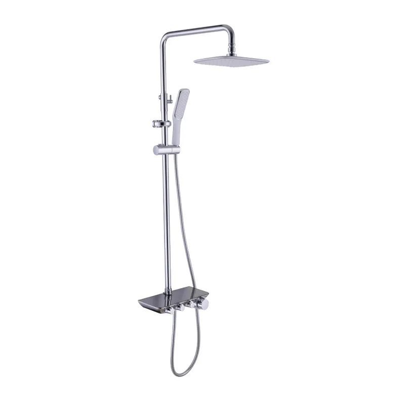 Bathroom Shower System Set,Brass Bathroom Shower Faucet 8 Inch Faucet Bathtub Mixer Rainfall Shower Head Shower Mixer Set
Bathroom Shower System Set,Brass Bathroom Shower Faucet 8 Inch Faucet Bathtub Mixer Rainfall Shower Head Shower Mixer Set