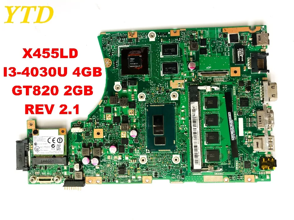 Оригинальная материнская плата для ноутбука ASUS X455LD, модель X455LD I3-4030U 4 Гб GT820 2 Гб REV 2,1, протестирована, хорошая Бесплатная доставка
Оригинальная материнская плата для ноутбука ASUS X455LD, модель X455LD I3-4030U 4 Гб GT820 2 Гб REV 2,1, протестирована, хорошая Бесплатная доставка