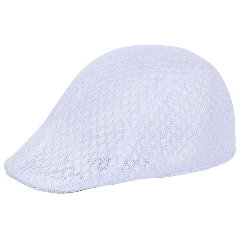 Summer Casual Caps Men Women Casual Flat Beret Hat Adjustable Breathable Golf Sun Mesh Cap Solid Color White Black Blue Hats
Summer Casual Caps Men Women Casual Flat Beret Hat Adjustable Breathable Golf Sun Mesh Cap Solid Color White Black Blue Hats