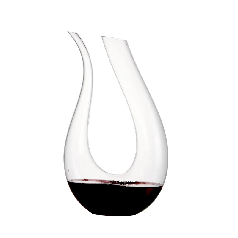 Best selling hand-blown lead-free crystal red wine decanter U-shaped decanter set cleaning beads 1500ml / 50oz
Best selling hand-blown lead-free crystal red wine decanter U-shaped decanter set cleaning beads 1500ml / 50oz