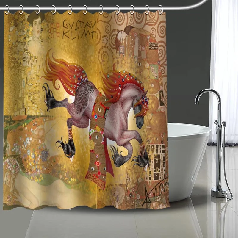 The Kiss Klimt Gustav Printing Shower Curtain Waterproof Curtains Bathroom Decor with Hooks Custom your image More size
The Kiss Klimt Gustav Printing Shower Curtain Waterproof Curtains Bathroom Decor with Hooks Custom your image More size
