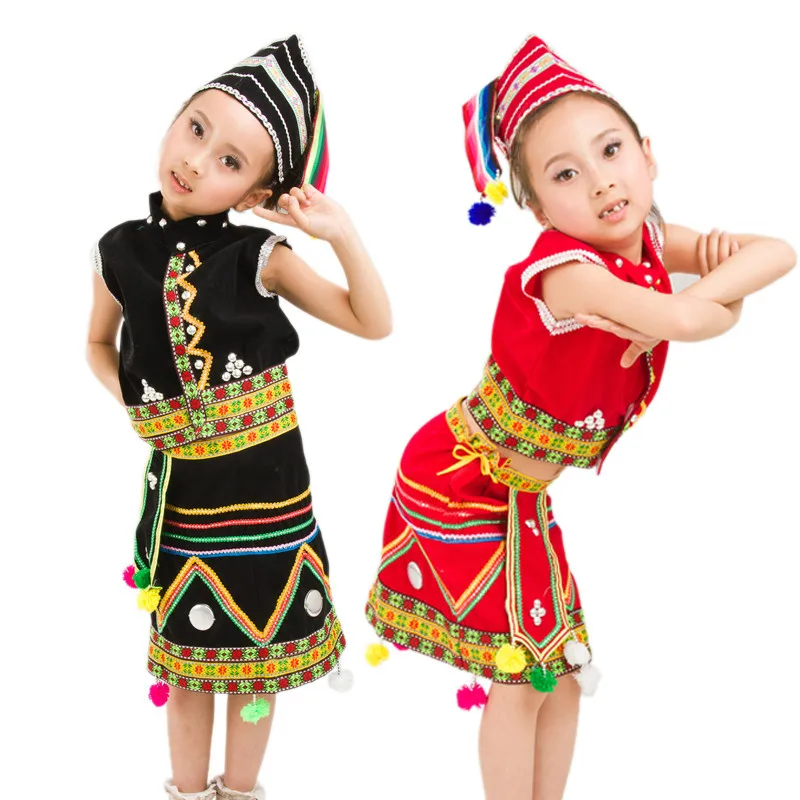 Красный и черный цвет; детская одежда Hmong в китайском национальном стиле; платье Tujia Hmong Miao; Одежда для танцев; костюмы для сцены
Красный и черный цвет; детская одежда Hmong в китайском национальном стиле; платье Tujia Hmong Miao; Одежда для танцев; костюмы для сцены
