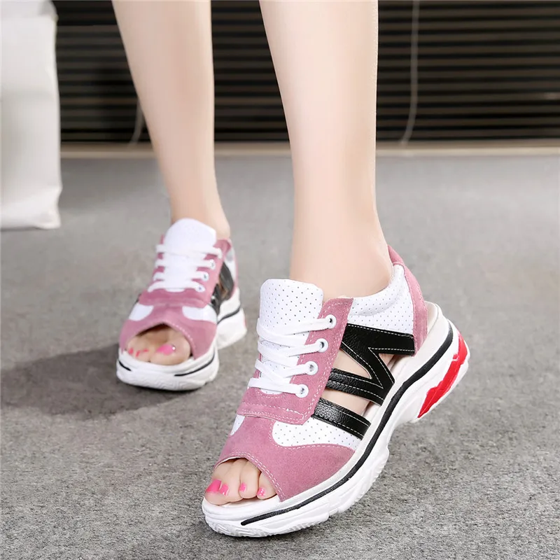 YeddaMavis Women Shoes Woman Platform Sandals Summer New Casual Sandals Women Breathable Shoes Wedges Shoes for Women Sneakers
YeddaMavis Women Shoes Woman Platform Sandals Summer New Casual Sandals Women Breathable Shoes Wedges Shoes for Women Sneakers