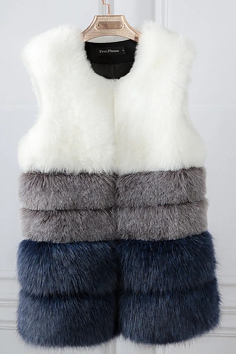 XS-3XL plus size Winter New fashion brand Fake fox fur jacket women's warm stitching color thicker slim Faux fur coat w1807
XS-3XL plus size Winter New fashion brand Fake fox fur jacket women's warm stitching color thicker slim Faux fur coat w1807