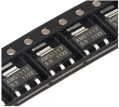 Оригинальный 100 шт. AMS1117 3.3V 1117 3 V 1A стабилизатор напряжения LDO СОТ 223|ldo regulator|ldo voltage