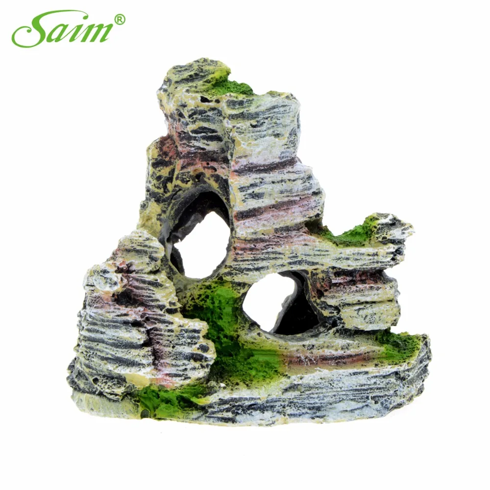 4.5" Aquarium Decor Resin Rockery Stone Fish Tank Landscape Ornament Artificial Rock Simulation Mountain Aquarium Fish Tank Deco
4.5" Aquarium Decor Resin Rockery Stone Fish Tank Landscape Ornament Artificial Rock Simulation Mountain Aquarium Fish Tank Deco