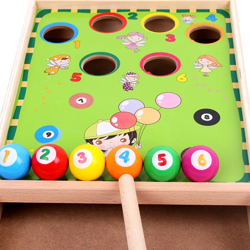 Children's mini-billiards game, mini-billiards concentrate interaction, baby puzzle parent-child training toy party game
Children's mini-billiards game, mini-billiards concentrate interaction, baby puzzle parent-child training toy party game