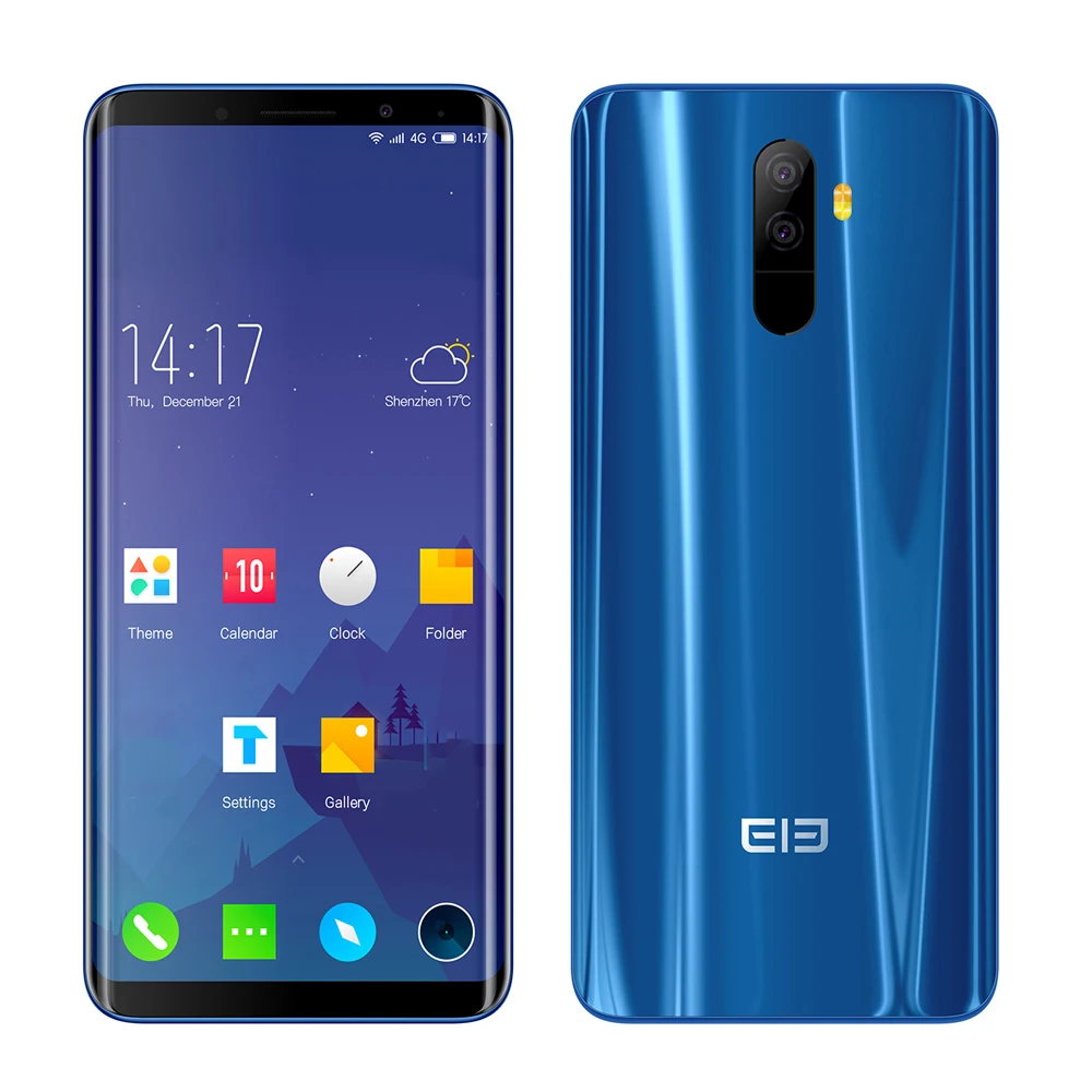 Elephone U Pro 4G Smartphone Android 8.0 5.99" Qualcomm Snapdragon 660 Octa Core 2.2GHz 6GB+128GB Face ID+Fingerprint Sensor | Мобильные