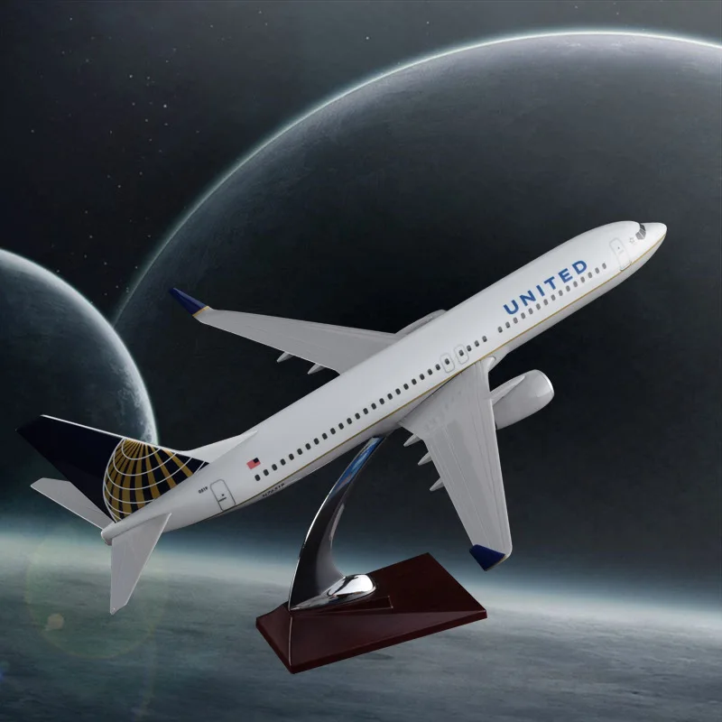 40cm Resin B737-800 United Airlines Aircraft Model United States Boeing 737-800 Model Wholesale Creative Travel Gift Handcraft
40cm Resin B737-800 United Airlines Aircraft Model United States Boeing 737-800 Model Wholesale Creative Travel Gift Handcraft