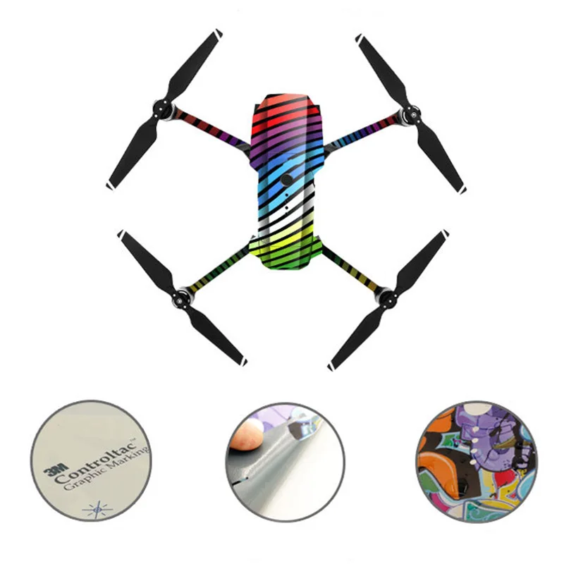 Cool stickers for DJI Mavic Pro intelligent UAV imported 3M body waterproof skin DJI Accessories
Cool stickers for DJI Mavic Pro intelligent UAV imported 3M body waterproof skin DJI Accessories