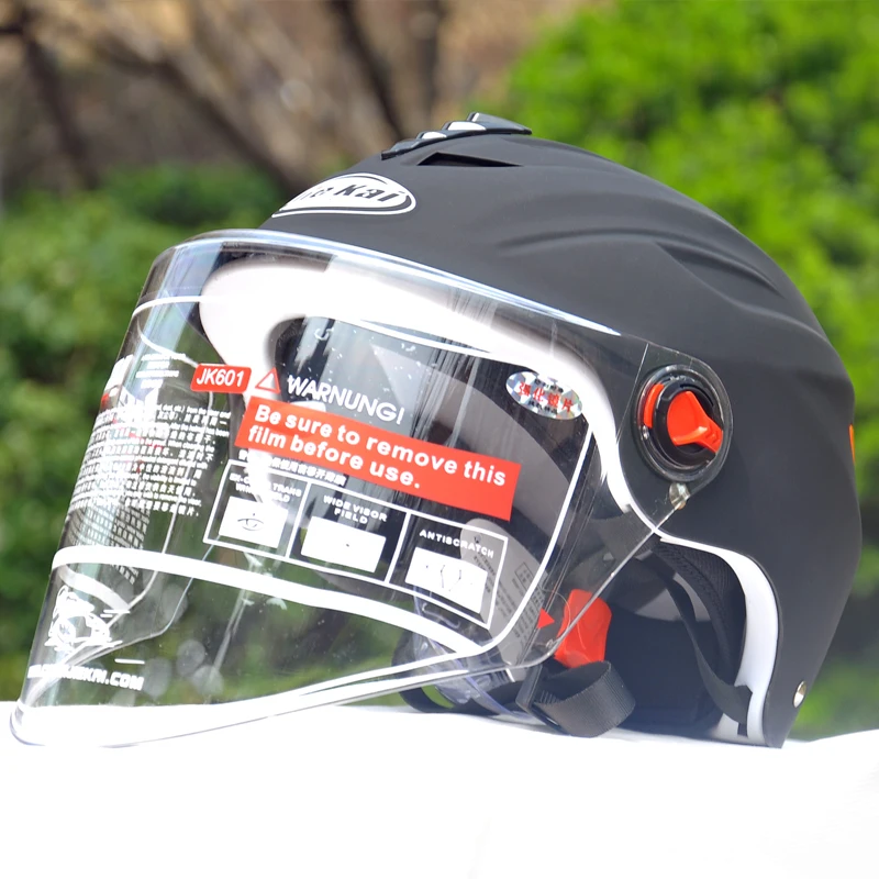New JieKai summer motorcycle helmets electric bicycle scooter helmet sunscreen anti UV Motos helmet casco Capacete
New JieKai summer motorcycle helmets electric bicycle scooter helmet sunscreen anti UV Motos helmet casco Capacete