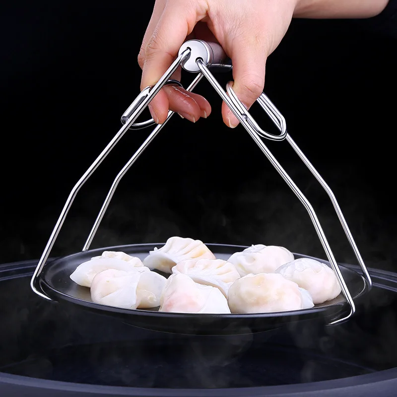 Stainless Steel Folding Hot Dish Plate Bowl Clip Plate Retriever Tongs for Kitchen Dish Pan Clip for Cooking
Stainless Steel Folding Hot Dish Plate Bowl Clip Plate Retriever Tongs for Kitchen Dish Pan Clip for Cooking