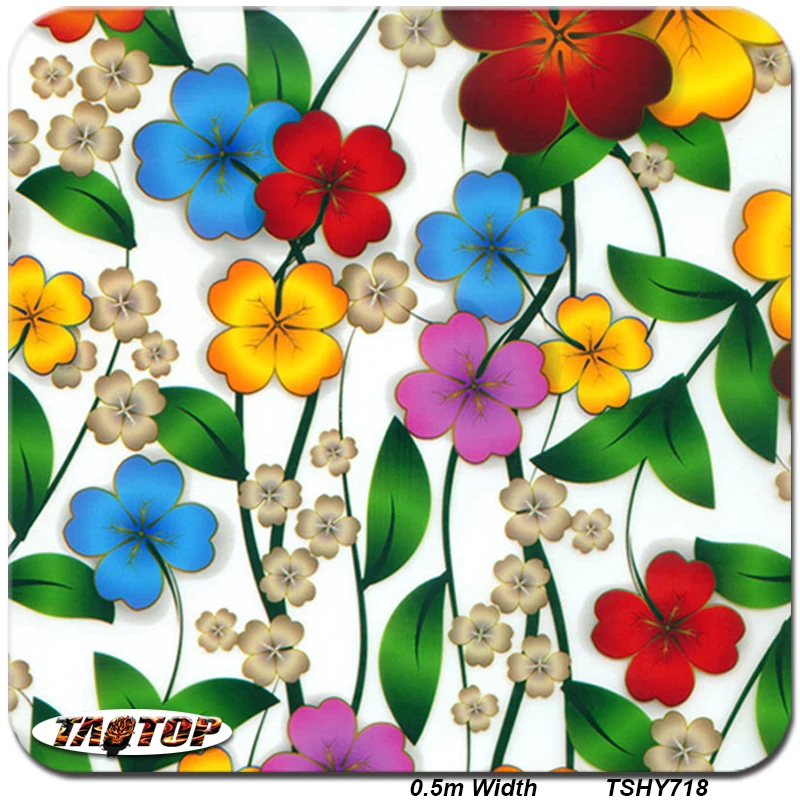 Aqua Print Film TSHY718H 0.5M * 20M Flower Pattern Water Transfer Printing Film Hydrograph Film
Aqua Print Film TSHY718H 0.5M * 20M Flower Pattern Water Transfer Printing Film Hydrograph Film