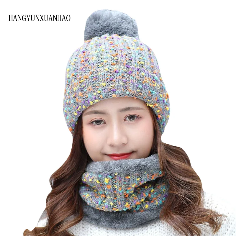 HANGYUNXUANHAO Теплая Лыжная 2019 новая брендовая вязаная шапка шарф шапка комплект зимняя женская шапка бини Толстые Шапочки женская шапка
HANGYUNXUANHAO Теплая Лыжная 2019 новая брендовая вязаная шапка шарф шапка комплект зимняя женская шапка бини Толстые Шапочки женская шапка
