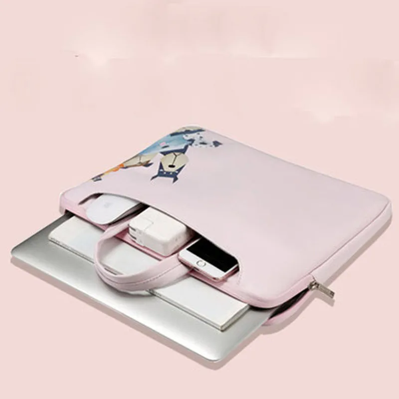 Cute Pattem PU Leather Proof Water Laptop Bag 15.6 14 13.3 Laptop Sleeve Case for Macbook Air Pro 13 15 Retina Suitcase Case
Cute Pattem PU Leather Proof Water Laptop Bag 15.6 14 13.3 Laptop Sleeve Case for Macbook Air Pro 13 15 Retina Suitcase Case