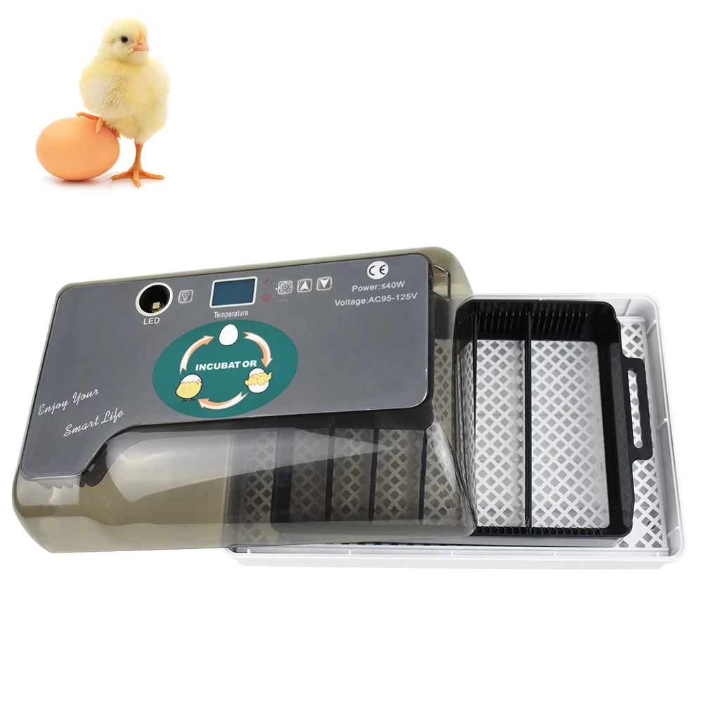 Digital 12 Egg Incubator Automatic Eggs Hatcher with Large Capacity Practical Incubators Eggs Poultry Hatcher For Home Farm
Digital 12 Egg Incubator Automatic Eggs Hatcher with Large Capacity Practical Incubators Eggs Poultry Hatcher For Home Farm