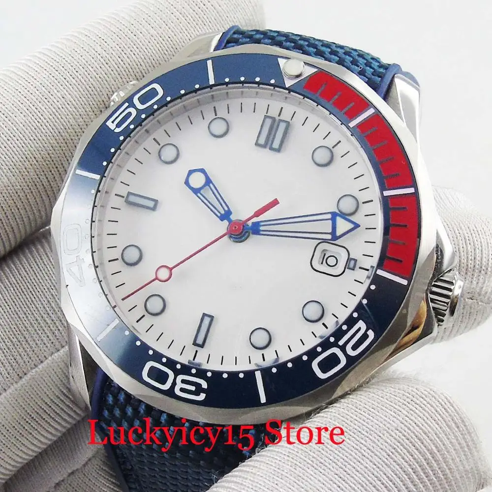 BLIGER Nologo Automatic Men's Watch White Dial Luminous Hand Ceremic Bezel 41mm Men's Watch
BLIGER Nologo Automatic Men's Watch White Dial Luminous Hand Ceremic Bezel 41mm Men's Watch