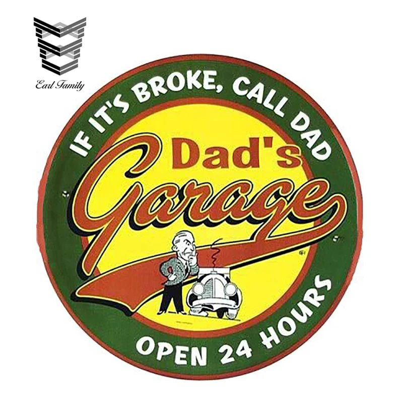 EARLFAMILY 12cm X 12cm Dads Garage Decal Funny Car Stickers Car Styling Waterproof DIY Auto Motor Decor Graphics
EARLFAMILY 12cm X 12cm Dads Garage Decal Funny Car Stickers Car Styling Waterproof DIY Auto Motor Decor Graphics