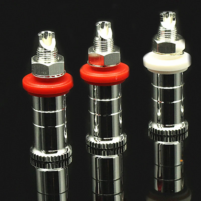 Hifi audio speaker silver socket hifi audio speaker connector amplifier terminal binding Post banana plug socket connector
Hifi audio speaker silver socket hifi audio speaker connector amplifier terminal binding Post banana plug socket connector