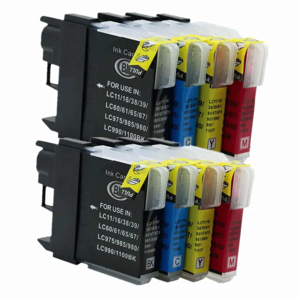 Replacement LC39 LC60 LC975 LC985 Ink Cartridges MFC-257CW MFC-J270W MFC-290C MFC-295CN MFC-490CN MFC-490CW
Replacement LC39 LC60 LC975 LC985 Ink Cartridges MFC-257CW MFC-J270W MFC-290C MFC-295CN MFC-490CN MFC-490CW