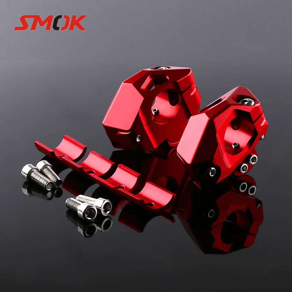 SMOK Universal Motorcycle 22MM 28MM Handlebar Handle Bar Clamps Riser For Yamaha MT 07 MT07 MT-07 MT 09 MT09 MT-09 Kawasaki Z800
SMOK Universal Motorcycle 22MM 28MM Handlebar Handle Bar Clamps Riser For Yamaha MT 07 MT07 MT-07 MT 09 MT09 MT-09 Kawasaki Z800