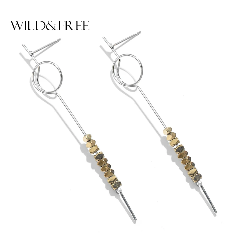 Fashion Beaded Earrings For Women Accessories Alloy Bar Circle Geometric Dangle Earrings Statement Jewelry Bijoux Brincos
Fashion Beaded Earrings For Women Accessories Alloy Bar Circle Geometric Dangle Earrings Statement Jewelry Bijoux Brincos