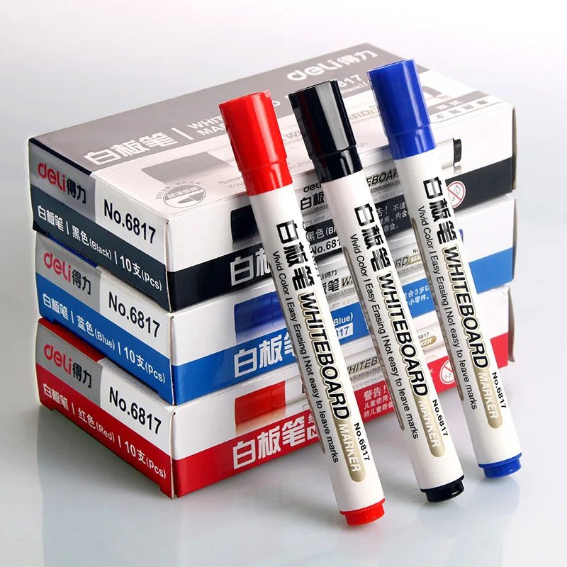 1X Simple Erasable Whiteboard Pen Writing Pen School Office Supply Student Stationery Black Blue Red Ink
1X Simple Erasable Whiteboard Pen Writing Pen School Office Supply Student Stationery Black Blue Red Ink