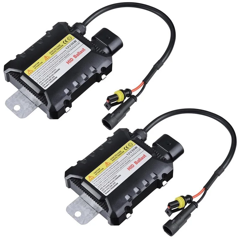 

2Pcs Ballast 55W Black Electronic 35W Digital Slim For Universalize HID Xenon Lamp H7 H4 H1 H3 H11 12V Car Accessories