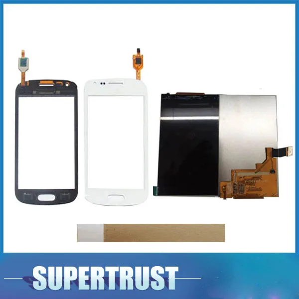 1 шт./лот для Samsung Galaxy S Duos S7562 S7560 отдельный ЖК дисплей и замена сенсорного экрана с
