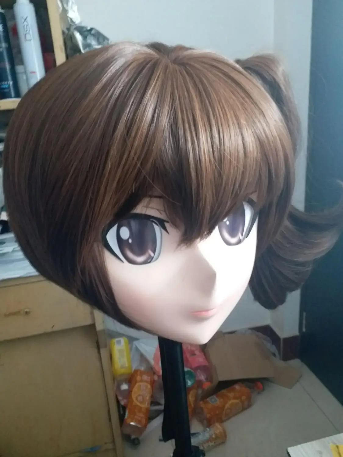 (NEW-02) Handmade Female Full Head Silicone Mask Kigurumi Cosplay Masks Crossdresser BJD Doll KIG Anime Cosplay
(NEW-02) Handmade Female Full Head Silicone Mask Kigurumi Cosplay Masks Crossdresser BJD Doll KIG Anime Cosplay