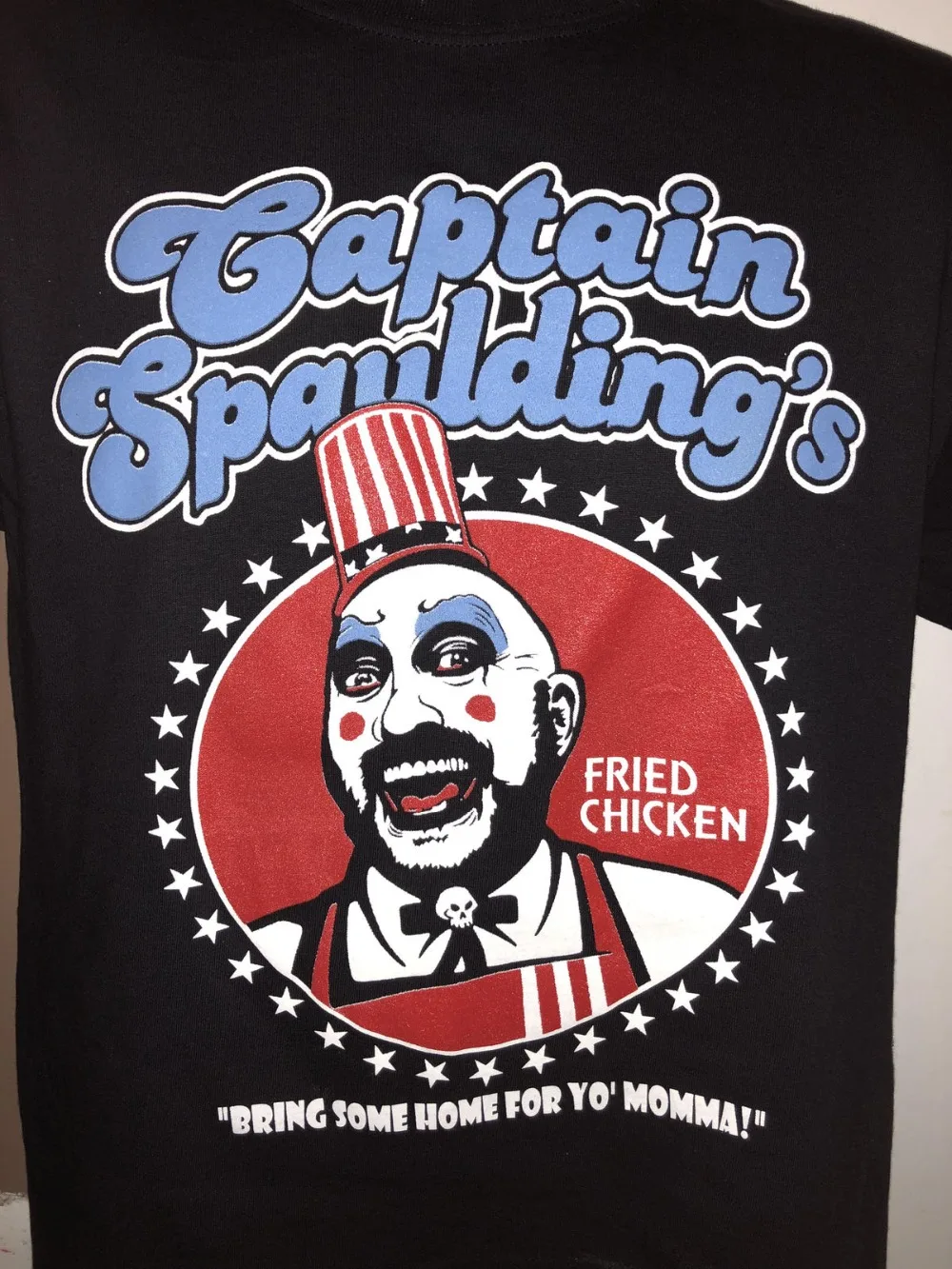 Мужская хлопковая футболка с короткими рукавами Captain Spauldings изображением жареной
