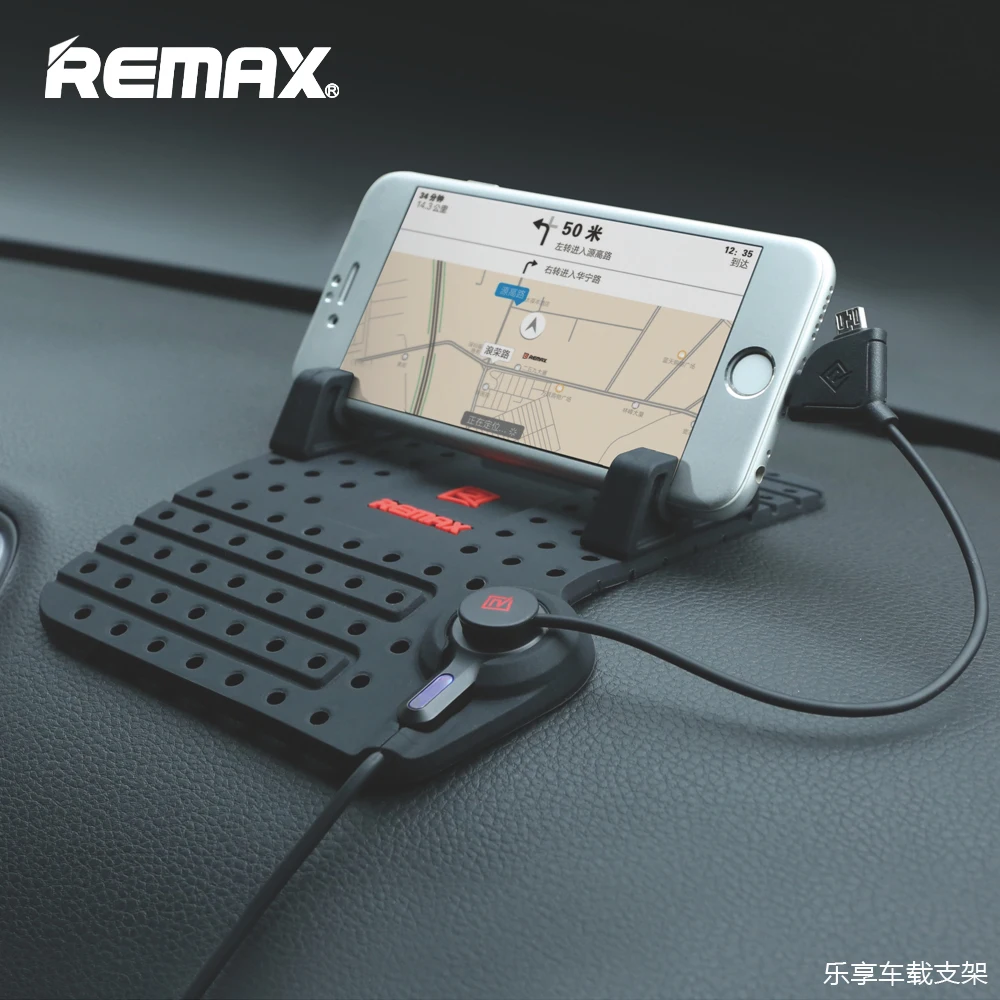 Remax Универсальный Автомобильный держатель для телефона usb кабель iPhone samsung