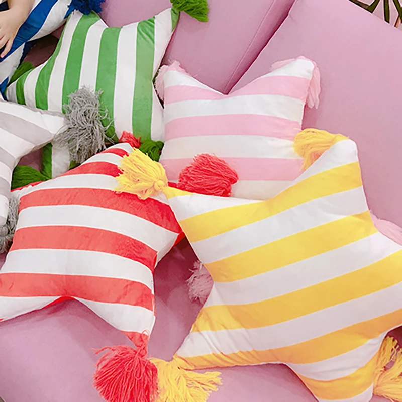 Baby Crib Cushion Bumpers Baby Room child pillow cotton cuddle pillow Simple tassel style Cushion Pillows BXX014
Baby Crib Cushion Bumpers Baby Room child pillow cotton cuddle pillow Simple tassel style Cushion Pillows BXX014
