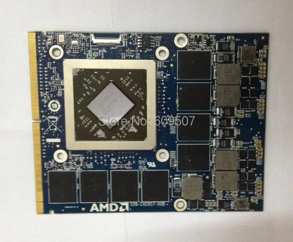 Оригинальная видеокарта HD7970M HD 7970M 2 ГБ GDDR5 VGA Графическая для M18X R1 R2 M17X тест хорошая