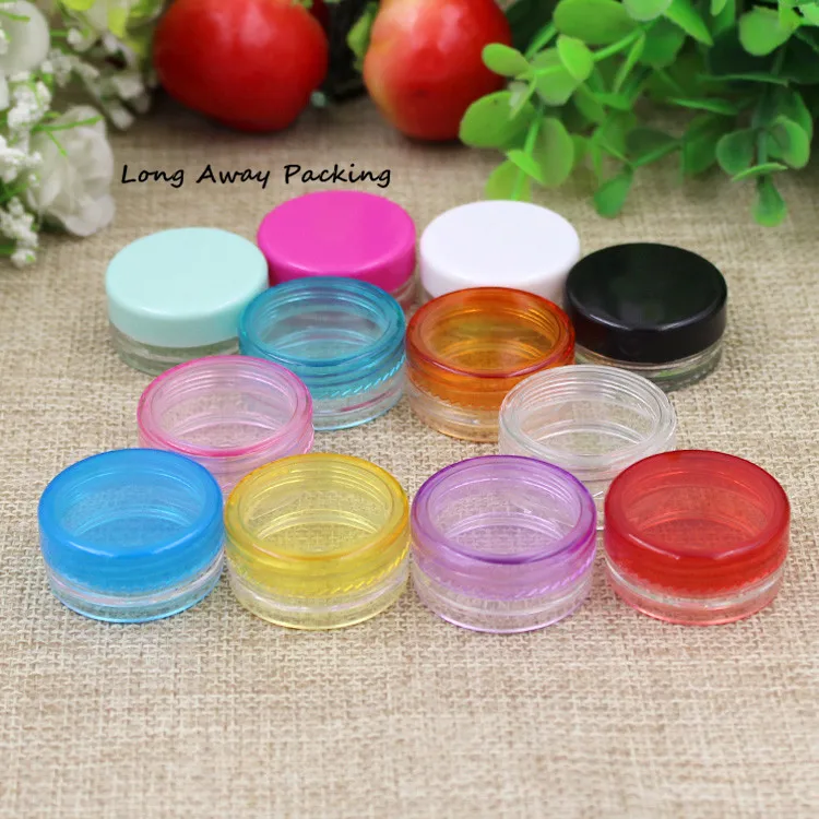 5g Colorful lid Cream Jar plastic bottle, Empty Plastic Cosmetic Container, clear jar, Small Sample Makeup Sub-bottling
5g Colorful lid Cream Jar plastic bottle, Empty Plastic Cosmetic Container, clear jar, Small Sample Makeup Sub-bottling