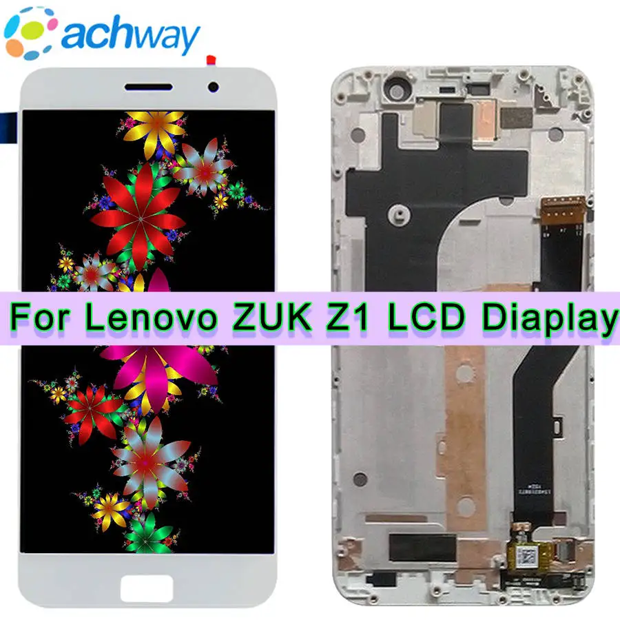 ЖК-дисплей 5,5 дюйма для Lenovo ZUK Z1, сенсорный экран, дигитайзер в сборе с рамкой Z1221, запасные части для Lenovo ZUK Z1, дисплей
ЖК-дисплей 5,5 дюйма для Lenovo ZUK Z1, сенсорный экран, дигитайзер в сборе с рамкой Z1221, запасные части для Lenovo ZUK Z1, дисплей