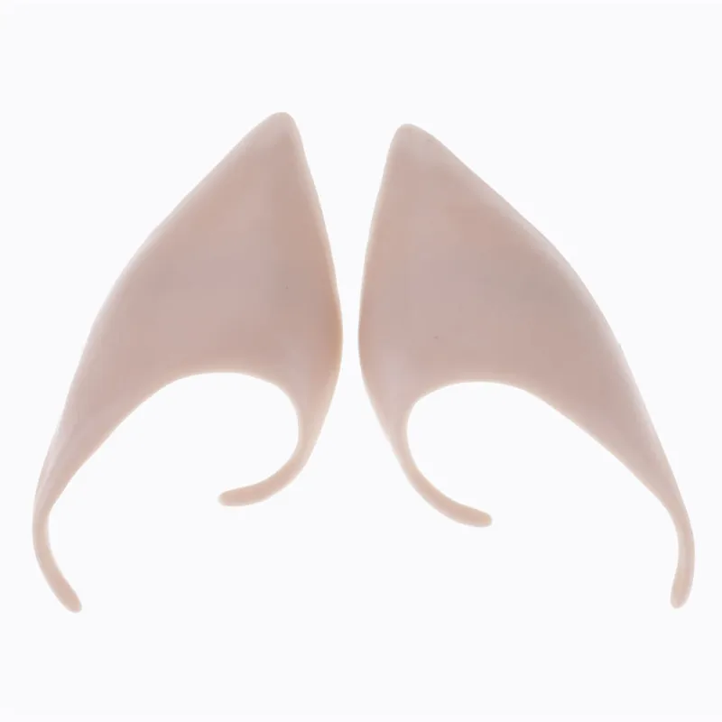 Non-toxic Reusable Silicone Fairy Elf False Ears Halloween Cosplay Accessories 
Non-toxic Reusable Silicone Fairy Elf False Ears Halloween Cosplay Accessories