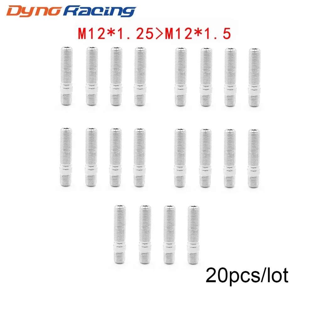 20PCS M12*1.25 TO M12*1.5 WHEEL STUD CONVERSION TALL LUG BOLTS TO STUDS 58MM YC101153
20PCS M12*1.25 TO M12*1.5 WHEEL STUD CONVERSION TALL LUG BOLTS TO STUDS 58MM YC101153
