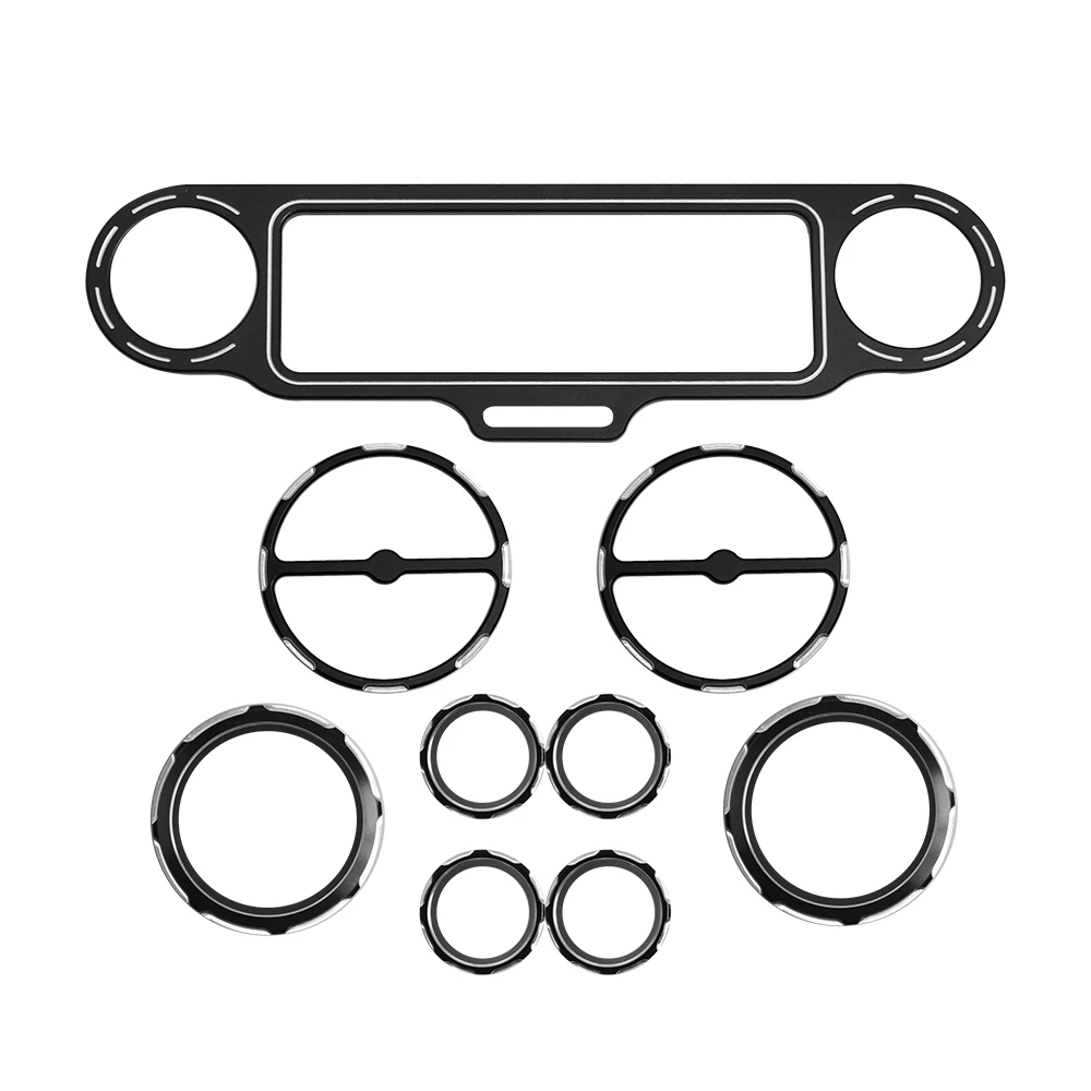 Motorcycle Speedometer Gauge Panel Trim Kit Instrument Burst Bezel Cover Fit For Harley Touring Electra Street Road Glide
Motorcycle Speedometer Gauge Panel Trim Kit Instrument Burst Bezel Cover Fit For Harley Touring Electra Street Road Glide