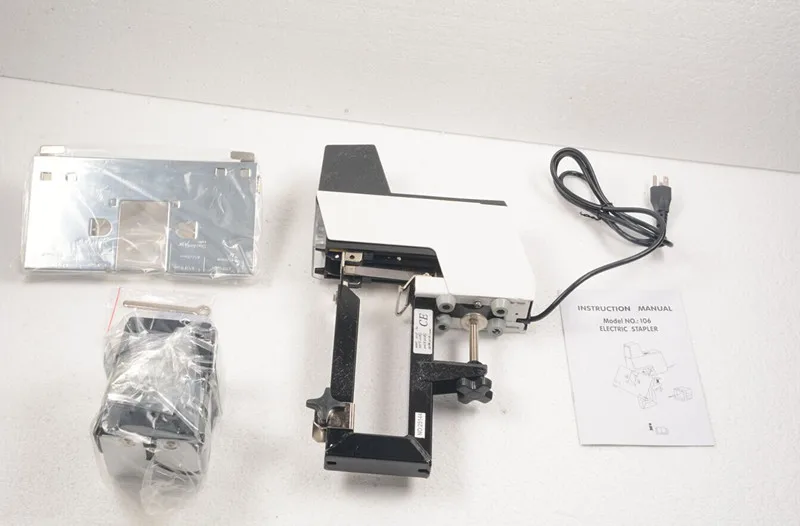 110V/220V Electric106 Auto Rapid Stapler Flat & Saddle Binder Machine Heavy Duty Electric Flat and Saddle Stapler
110V/220V Electric106 Auto Rapid Stapler Flat & Saddle Binder Machine Heavy Duty Electric Flat and Saddle Stapler