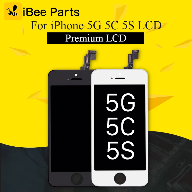 Запчасти iBee 10 шт. для tianma качество iPhone 5C 5S SE ЖК стекло класса AAA + высокое качество|5s